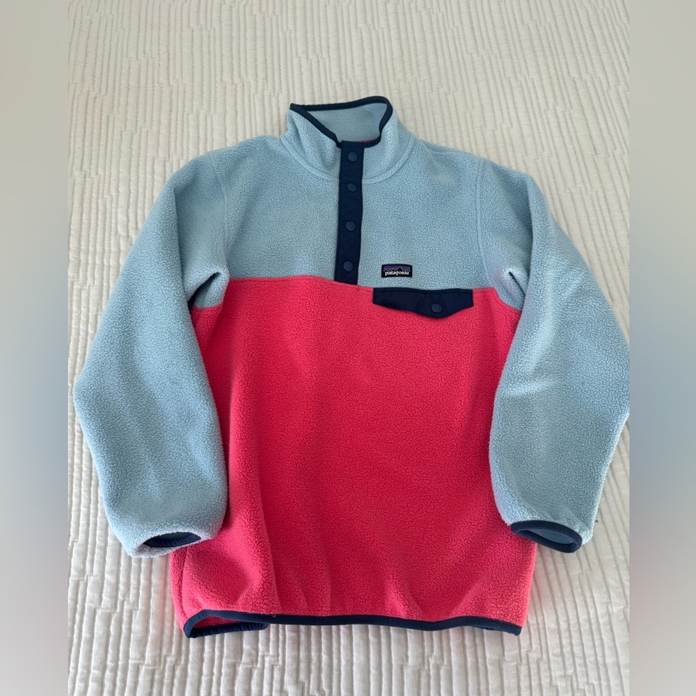 Patagonia Kids Lightweight Synchilla Snap T Pullover
